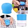 maxin Silicone Sippy Lids Pack of 5, Silicone Spout Makes Cup into Spill-Proof Sippy Cup for Babies and Toddlers FDA Approved.