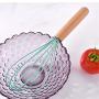 Silicone Kitchen Utensils, Silicone Utensil Set, Safe Food Grade Silicone with Premium Wood Handles, Non-Stick Heat Resistant Silicone Kitchenware, 11 PCS + 10 S Hooks,Gray