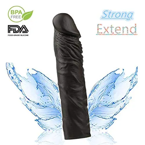 Silicone Cóndom Reusable Pênnís Sleeve Enlargement Toys for Men Chástity Clítoris Stímulator Pênnís Ringszwfcc