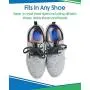 ViveSole Silicone Gel Heel Cups - Shoe Inserts for Plantar Fasciitis, Sore Heel, Bone Spur & Achilles Pain Relief Protectors - Foot Comfort Pads - Support (1 Pair, US Mens (6 - 9.5)