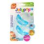 RaZbaby JollyPop Baby Pacifier Plus, 3m+, Blue, Double Pack