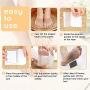 MINTER 10 Pcs Natural Foot Pads Patch for Pain Relief/Foot Care/Relax Stress Relief, Foot Patch Beauty Sleeping Aid Pad