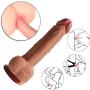 Znhepi 21cm Natural and Lifelike Artifical Penis Adult Manual Massaging Tools Relieve Pressure Sunglasses Jeans