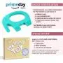 Baby Teething Toys - BPA Free Silicone - Easy to Hold, Soft and Highly Effective Cute Elephant Teether - Best Unique Baby Shower Gifts - Teethers Toy for Freezer
