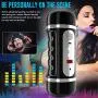 USB Rechargeable Underwear Vibrantor for Men,Automatic Piston Telescopic Rotate Male Mastubratìon Cup 3D Realistic Pocket Pussy Male Strong Sucking Vibrating Toys for Men T-Shirt