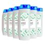 Amazon Brand - Solimo Dandruff Shampoo, Dry Scalp, 14.2 Fluid Ounce (Pack of 6)