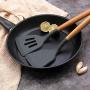 Silicone Kitchenware Provides Long-Lasting Comfort Wooden Handle Kitchen Set of 9 Non-Stick Cooking Shovel, Kitchenware