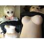 NFDOLL Full Size Handmade Fabric Anime Love Doll Solid Silicone Breast Toys