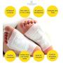 Verseo Overnight Cleansing Foot Pads, Tourmaline Pads to Clean and Energize Your Body (30)