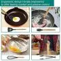 Silicone Cookware Set, 11 Non-Stick Heat-Resistant Silicone Kitchenware, Wooden Handles, Best Kitchen Tool Gadgets, Suitable for Cooking