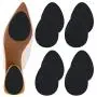 Non-Slip Shoe Pads, GADEBAO Self-Adhesive Anti-Slip Sole Sticker Protector, Premium Odorless Silicone Non Skid Shoe Grips for High Heels (Black-8 pcs)