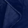 Pinzon Velvet Plush Blanket - Throw, Navy