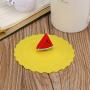 XQXCL Cute Fruit Cup Cover Dust Reusable Silicone DIY Splicing Tool Kitchenware