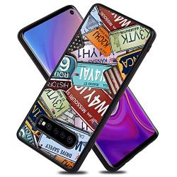 Glossy Case for Samsung Galaxy S10 (6.1-Inch) License Plate