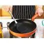 Kitchenware Utensils Set 2 Piece Premium Silicone Stainless steel Heat Resistant Non-Stick Cooking Professional Tools Black