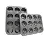 Non-stick Muffin Cupcake Pan for Baking Jumbo Donut Cake Molds Tins Tray Set Bakeware Dishwasher Microwave Safe
