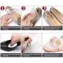 Heel Cushion Inserts and Metatarsal Pads for Women, 3 Pairs Heel Grips and 3 Pairs Ball of Foot Cushions, Silicone Shoe Pads Insoles for High Heels, Blister Prevention for Too Big Shoes …