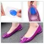 Silicone Gel Heel Cups, Plantar Fasciitis Foot Comfort Pads Shoe Pads for Pain Relief Heel Pain, Bone Spur, Achilles Pain Relief Protectors Plantar Fasciitis Inserts - US Mens (7-13)
