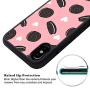 iPhone Xs iPhone X Case,Flexible Soft TPU Cover Shell,Slim Silicone Black Rubber Non-Slip Durable Design Protective Phone Case for iPhone Xs iPhone X -Biscuits