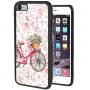 iPhone 7 8 Case,Flexible Soft TPU Cover Shell,Slim Silicone Black Rubber Non-Slip Durable Design Protective Phone Case for iPhone 7 8 -Bicycle
