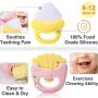 iPlay, iLearn 8pcs Baby Rattles and Teethers, Silicone Teething Set, Infant Chewing Toys, Shaker, Grab, Spin, Sound, Musical Sensory Gift for 0, 3, 6, 9, 12 Months Old, Newborn Babies, Boys, Girls