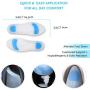 Soles SLS 101 Silicone Shoe Inserts (Pair) Orthopedic Support for Walking, Running, and Fitness | Soft, Comfortable, Hypoallergenic Design - M / 38-39