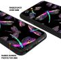 iPhone 6s 6 Case with Beautiful Dragonfly Pattern Whimsical Design Bumper Black Soft TPU and PC Protection Anti-Slippery &Fingerprint Case for iPhone 6s 6