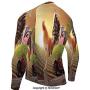 SCOCICI Cycling Jersey Long Sleeves Men,Farm Barn Yard Image Kitchenware and Home Decor