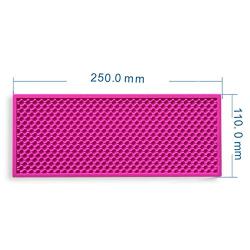 ART Kitchenware Pearl Cake Lace Mat Sugarcraft Baking Fondant Silicone Mold LFM-30 Color Pink