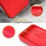 Miracase Liquid Silicone Case Compatible with iPhone 11 Pro 5.8 inch(2019), Gel Rubber Full Body Protection Shockproof Cover Case Drop Protection Case（Red）