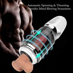 Relax Massage Wand Male Aír-cr?ft Cup vǐbratǐng Oral Cup, Sǔckǐng Endless Pleasure, Adult-Toys for Adult Men Thrust & Rotate, Silicone, Adult Men Deep Throat T-Shirt Hands Free Silicone Pleasure Toy