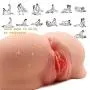 InvincibleFun Fun Toy 3D Realistic LifesizeTPE Dolls for Men Male Scene Props Lifelike Female Silicone Torso Love Doles for Man Bedding Enrich