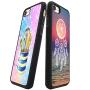 iPhone 7 Plus 8 Plus Case with Kitchenware Pattern Whimsical Design Bumper Black Soft TPU and PC Protection Anti-Slippery &Fingerprint Case for iPhone 7 Plus 8 Plus