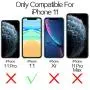 Mkeke Compatible with iPhone 11 Case, Clear iPhone 11 Cases Cover for iPhone 11 6.1 Inch