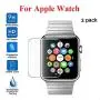 Hanku????????3-Pack Tempered Glass Screen Protector for Apple Watch Series 1/2/3 (42mm)