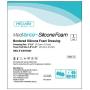 MedVanceTM Silicone - Bordered Silicone Adhesive Foam Dressing, Size 3&quotx3", (1.8&quotx1.8" pad), Box of 5 dressings