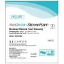 MedVanceTM Silicone - Bordered Silicone Adhesive Foam Dressing, Size 3&quotx3", (1.8&quotx1.8" pad), Box of 5 dressings