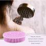 1 Pack Blue Avilana Exfoliating Silicone Body Scrubber Easy to Clean, Lathers Well, Eco Friendly, Long Lasting, And More Hygienic Than Traditional Loofah