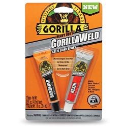 Gorilla Heavy Duty GorillaWeld Steel Bond 2-Part Epoxy