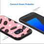 Samsung Galaxy S6 Case,Flexible Soft TPU Cover Shell,Slim Silicone Black Rubber Non-Slip Durable Design Protective Phone Case for Samsung Galaxy S6 -Biscuits