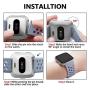 iGK Replacement Compatible for Fitbit Versa Bands Black,Breathable Bands Sport Watch Strap Wristband Compatible with Fitbit Versa/Versa Lite Edition/Versa Special Edition/Versa 2 for Women Men 3 Pack