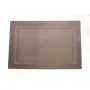 US Fine Kitchenware Placemats Heat-Resistant and Stain Resistant Anti-Skid Washable PVC Table Mats Woven Vinyl Placemat Set of 4（Champagne）