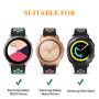 Valband Compatible Samsung Galaxy Watch (42mm) Band/Galaxy Watch Active (40mm) Bands, Soft Silicone 20mm Watch Band Replacement Sport Strap Wristband for Women Men