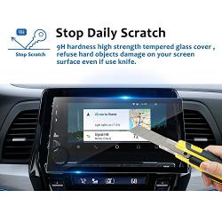 LFOTPP 2018 2019 Odyssey EX EX-L Touring 8 Inch Car Navigation Screen Protector, Tempered Glass Infotainment Display in-Dash Touch Protective Film Scratch-Resistant