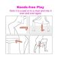 LIANJINLI 8.5 - Inch Silicone Soft-??ld?, Realistic Texture and Real Touch Toys - The Body of Love - Electric Toy for Women