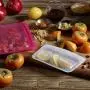 Stasher 100% Silicone Reusable Food Bag, Sandwich Storage Size, 7-inch (15-ounce), Raspberry
