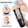 Male Aír-cr?ft Cup Man Pleasure Oral Cup Sucking Cup Electronic Massage Cup Realitic Puss-ey Automatic Piston Cup Sucking Sexy Underwear for Men six Toys for Mens T-Shirt
