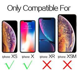 Mkeke Compatible with iPhone Xs Case,iPhone X Case,Clear Anti-Scratch Shock Absorption Cover Case iPhone Xs/X