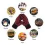 HikeGeek Smoker Oven Gloves - Extreme Heat Resistant Washable Mitts for Safe Cooking Baking & Frying at The Kitchen,BBQ Pit & Grill, X-Long (1 Pair)