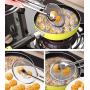 Professional Cooking Serving Food Clip Tong Stainless Steel Drain Oil Fried Strainer, Chef S Tongs - Salad Ice, Joie Pig, Kitchen Practical, Pink Kitchen, Silicone Kitchen